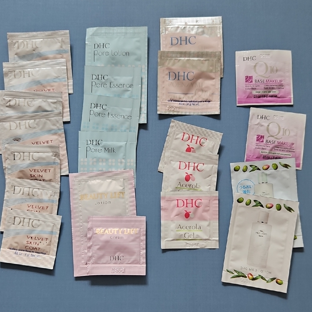22 DHC Skincare Moisturizer Travel Samples